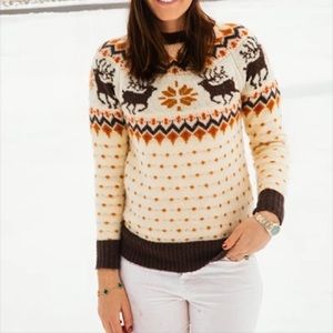 KJP Christmas cookie sweater